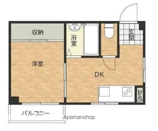 APARTMENT PONO【3階】の間取り