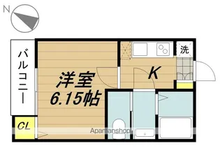 フレスコ北戸田(フレスコキタトダ)【3階】の間取り