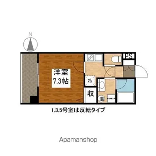 エコロジー栄レジデンス【6階】の間取り