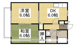 ヴェルデュこんどう【2階】の間取り