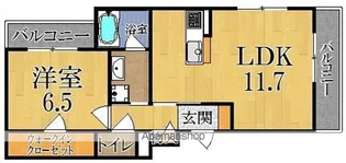 グランメゾン西大寺【3階】の間取り