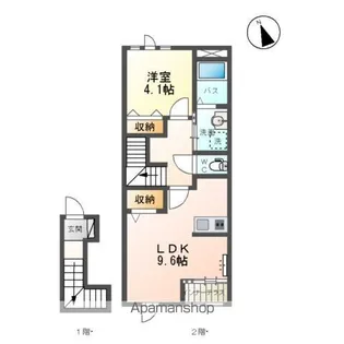 アーバンコート【2階】の間取り