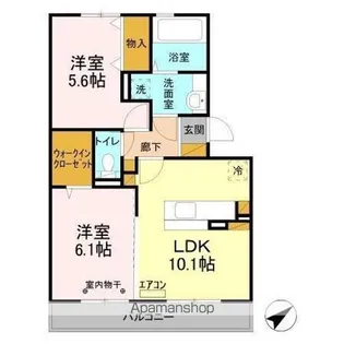 LIEN(リアン)【2階】の間取り