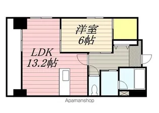 TRIBUTE元浜【9階】の間取り