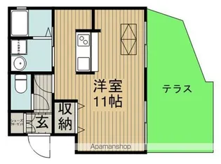 ベルキューブ【1階】の間取り