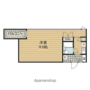 ハウス・エプタ【3階】の間取り