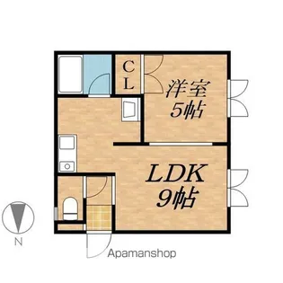 EXCEED【2階】の間取り