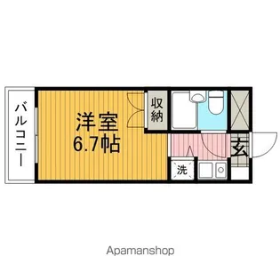 ジョイフル玉川学園【4階】の間取り