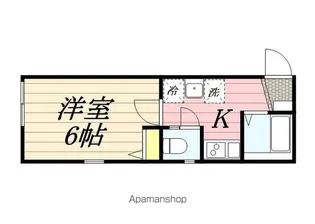 ベイヒルテラス【203号室】の間取り