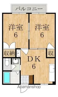 ルミエール萩の台【1階】の間取り