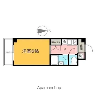 GRAND−MA 幸【303号室】の間取り