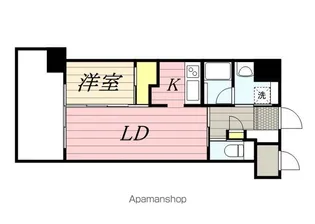 ALFACIO SOUTH FONTE【1102号室】の間取り