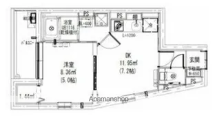 LEAF VILLAGE 新宿若松【2階】の間取り