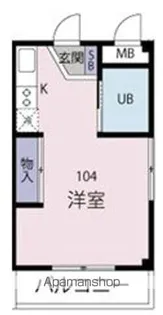 神奈川県川崎市麻生区上麻生6丁目【アパート】の間取り