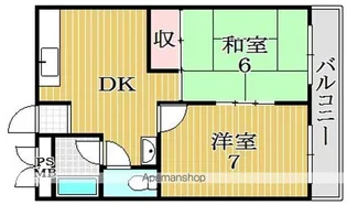 あびこ阪下マンション【4階】の間取り