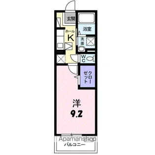カームリー・カーサⅣ【1階】の間取り