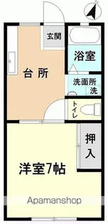 サンライフ郷ケ丘【101号室】の間取り