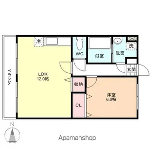 パストラーレ【302号室】の間取り