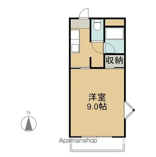 メリファ春日【3階】の間取り
