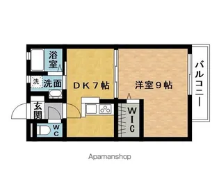 コモド,カーサ【2階】の間取り