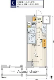 スカイコート大森壱番館【903号室号室】の間取り