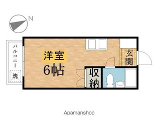 フレーズヴェルグ【212号室】の間取り
