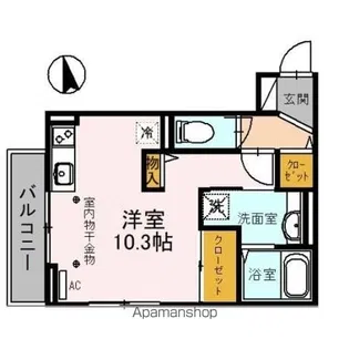 ルトリア【3階】の間取り