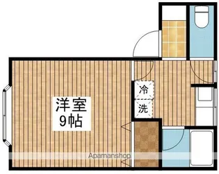 カムールヒロA【2階】の間取り
