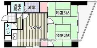 サンハッコービル【405号室】の間取り