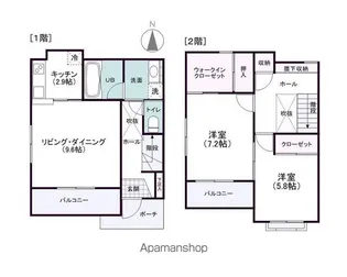 メゾン・ド・アベイユA棟【1階】の間取り