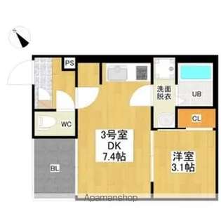 R-SMART 新栄2【1階】の間取り