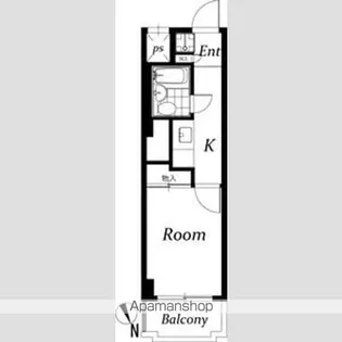 ベル島田【3階】の間取り