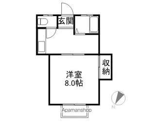 コーポ・楹【103号室】の間取り