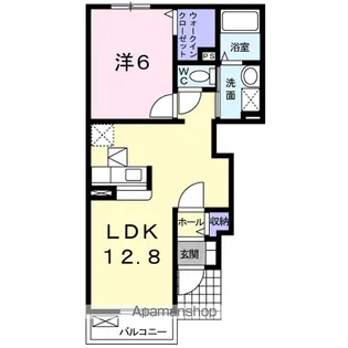 プラシードS.K【1階】の間取り
