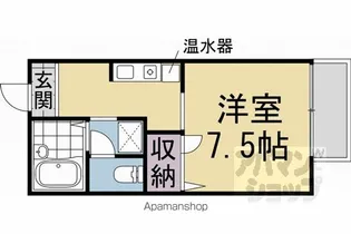 セリバテール【101号室】の間取り