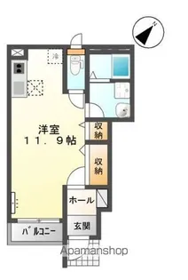HK館123【1階】の間取り