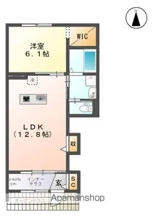 コンフォーティアⅡ【1階】の間取り