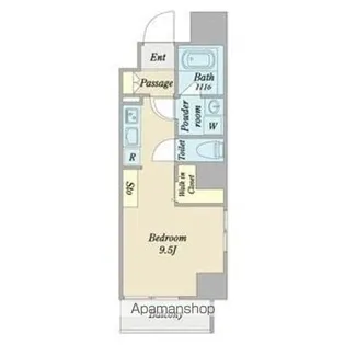 L’Allure【4階】の間取り