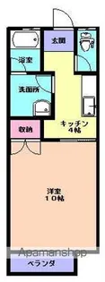 タウンハウス竹山【7号室】の間取り