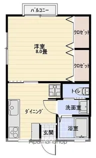 カーサラポール【202号室】の間取り
