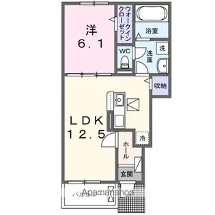 アザレアT Ⅲ【1階】の間取り