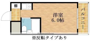 ヴィラ守口.【7階】の間取り