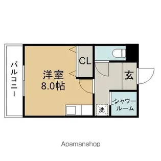 プリミエール柏原【3階】の間取り