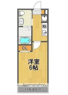 シルフィード金沢八景【102号室】の間取り