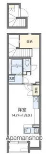 ミランダDOMANI Ⅰ【202号室】の間取り
