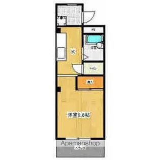 レイクサイドヴィラ【3階】の間取り
