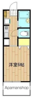 ニューパレス北里Ⅱ【2階】の間取り