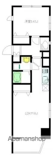 ブリオ駒場【403号室】の間取り