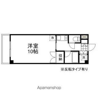 パレス芳斉【302号室】の間取り