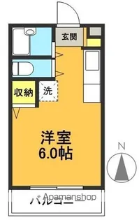 プレジオ代田【105号室】の間取り